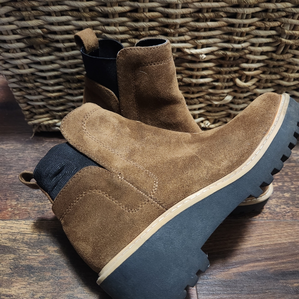 DV by Dolce Vita Tan Suede Boots